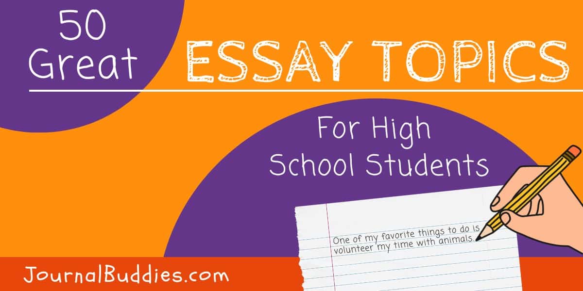 high school comparison essay topics