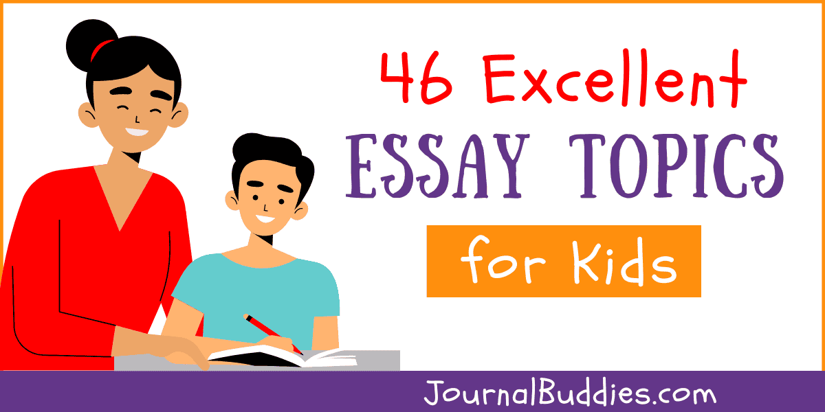 Journal Topics For Elementary Students www.journalbuddies.com